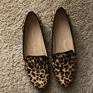 Cole Hahn leopard loafer size 7